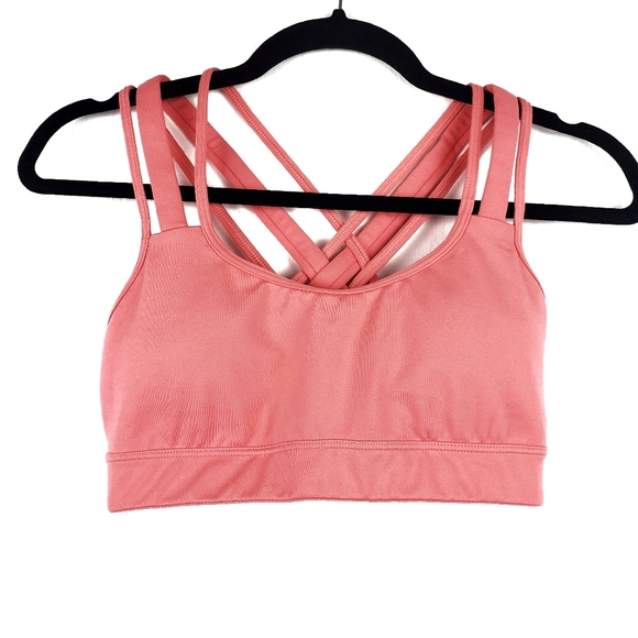 VICTORIA'S SECRET Orange Strappy Back Sports Bra - Picture 3 of 6